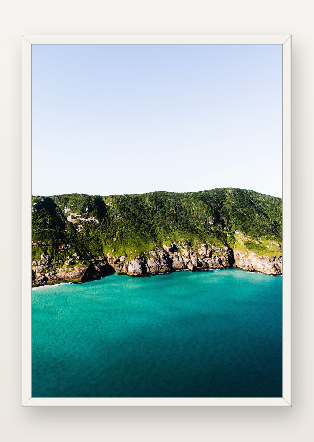 Arraial II em moldura branca