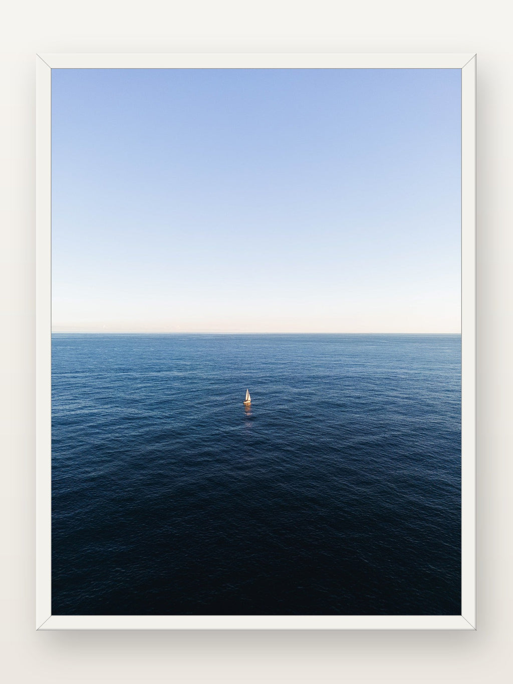 Barceloneta III em moldura branca