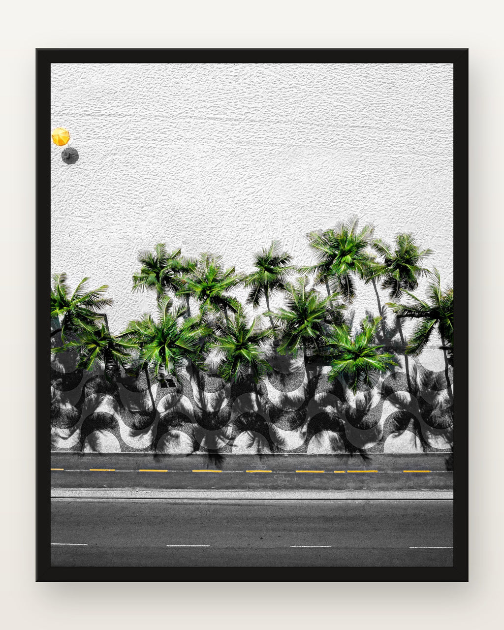 Copacabana I em moldura preta