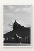 Cristo Redentor III em moldura branca