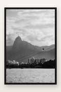 Cristo Redentor IV em moldura preta
