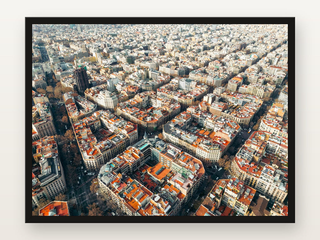 Eixample I em moldura preta