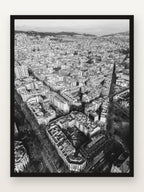 Eixample II em moldura preta