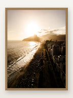 Ipanema I em moldura Freijó