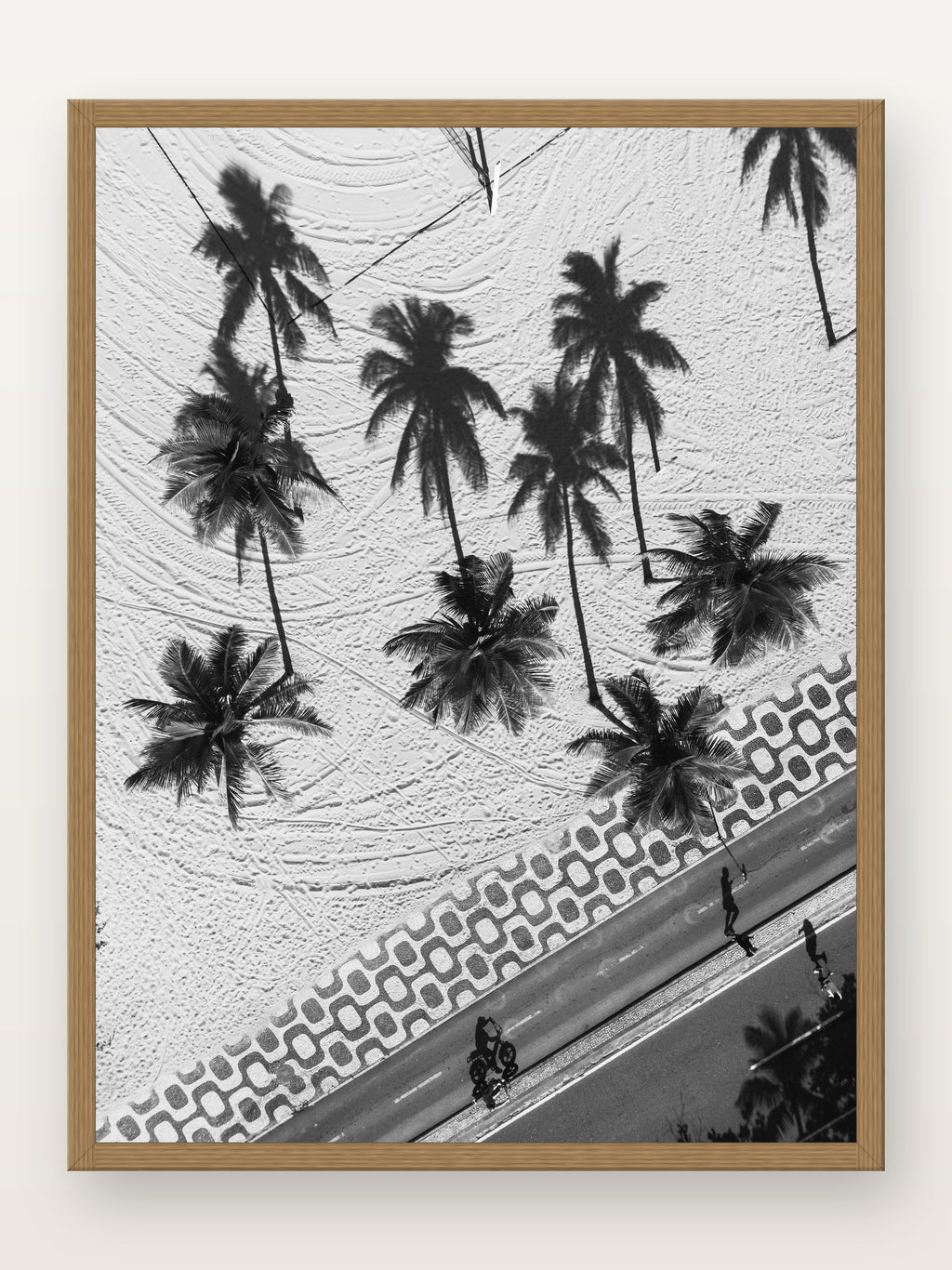 Ipanema III em moldura Freijó
