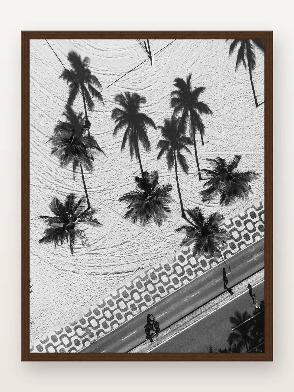 Ipanema III em moldura Imbuia