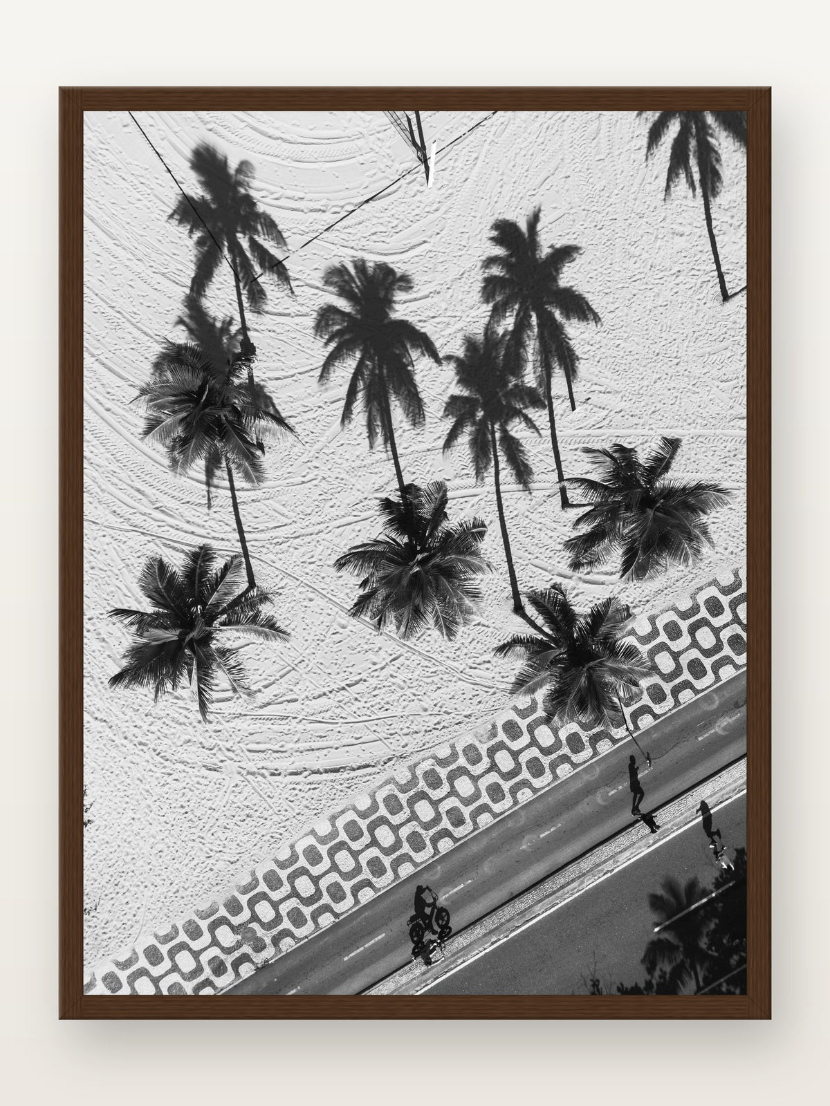 Ipanema III em moldura Imbuia