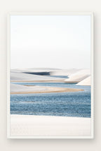 Lençóis Maranhenses I em moldura branca