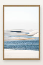 Lençóis Maranhenses I em moldura Freijó