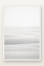 Lençóis Maranhenses V em moldura branca