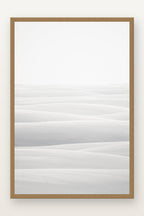 Lençóis Maranhenses V em moldura Freijó