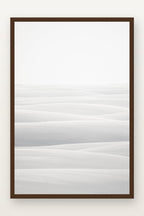 Lençóis Maranhenses V em moldura Imbuia