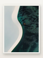 Lençóis Maranhenses VIII em moldura branca