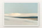 Lençóis Maranhenses XVI em moldura branca