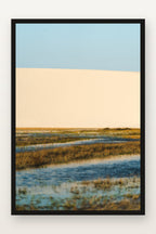 Lençóis Maranhenses XVII em moldura preta