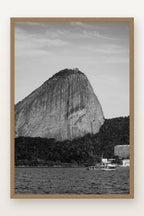 Pão de Açúcar I em moldura Freijó