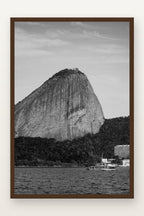 Pão de Açúcar I em moldura Imbuia