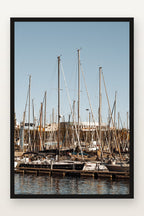 Port Vell IV em moldura preta
