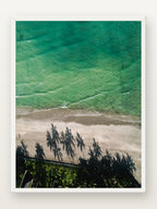 Praia do Marceneiro em moldura branca