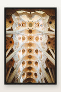 Sagrada Família II em moldura preta
