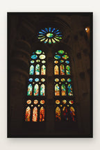 Sagrada Família V em moldura preta