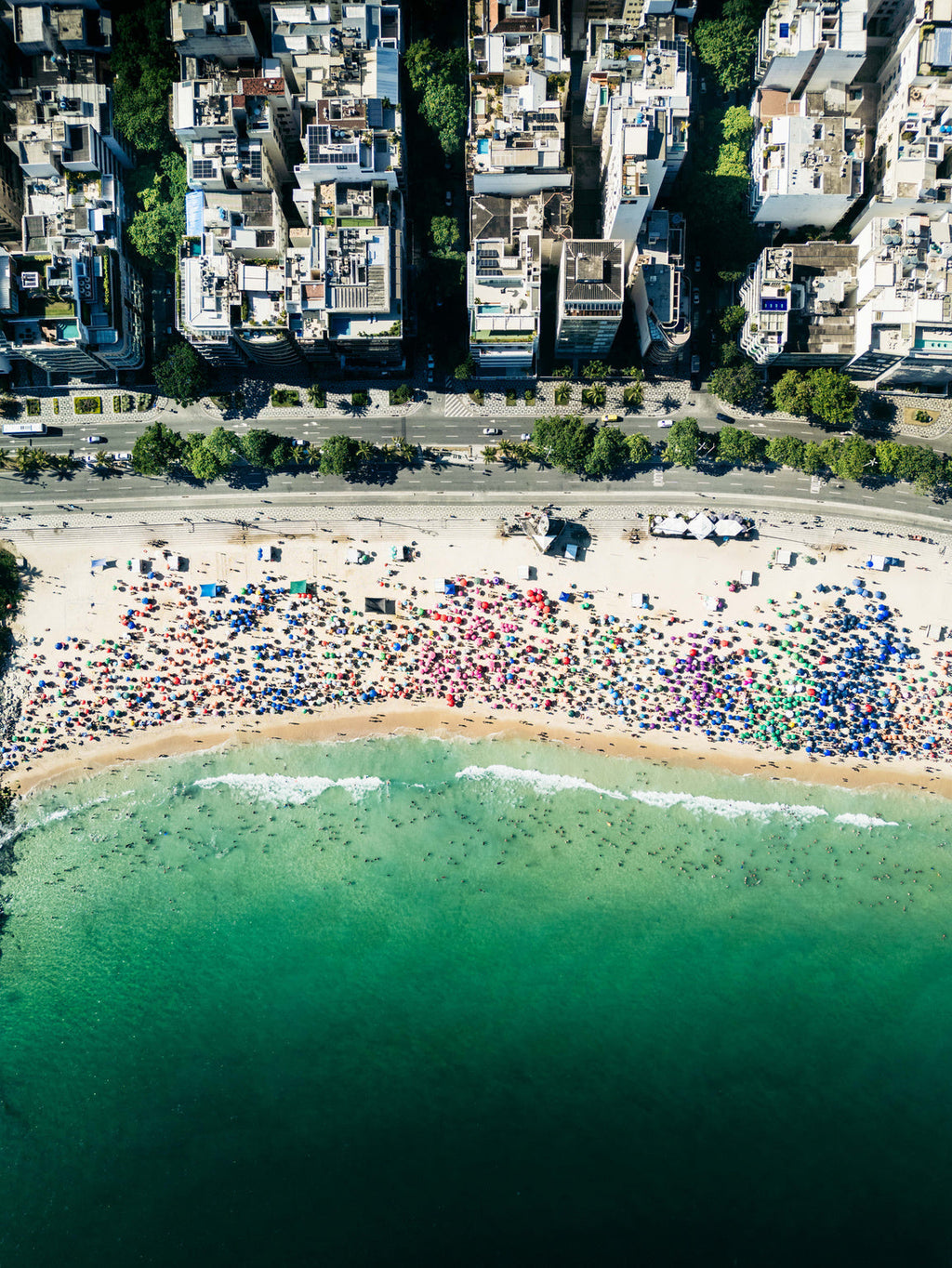 Fotografia Leblon I, da série Rio de Janeiro